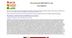 Desktop Screenshot of pdeg.com